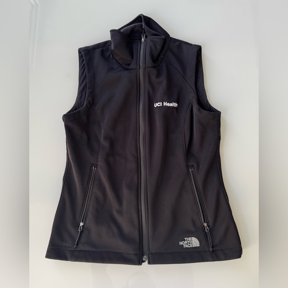 The North Face WindWall Black Soft Shell Vest – Branded, Women’s S